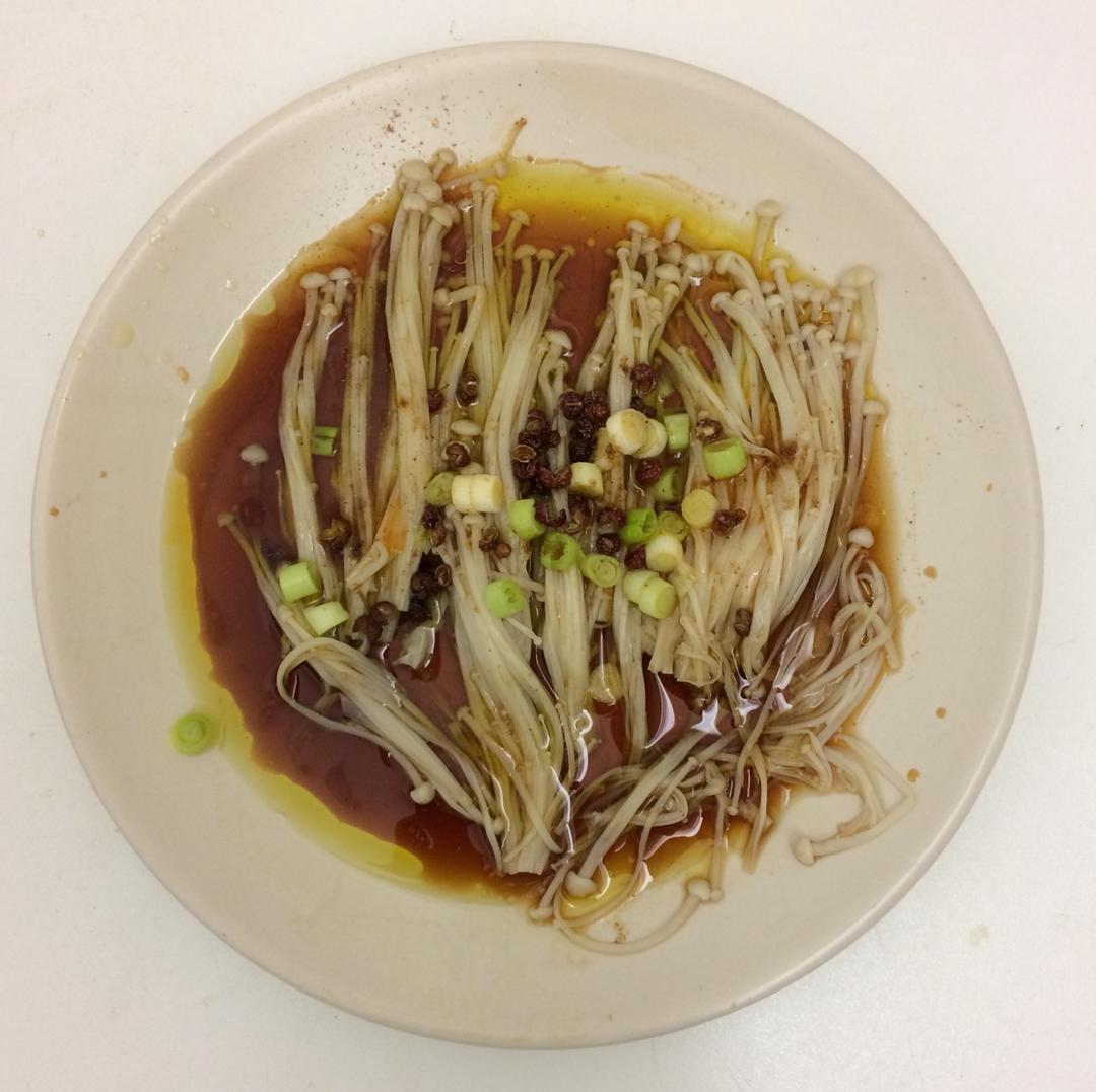 白灼金针菇