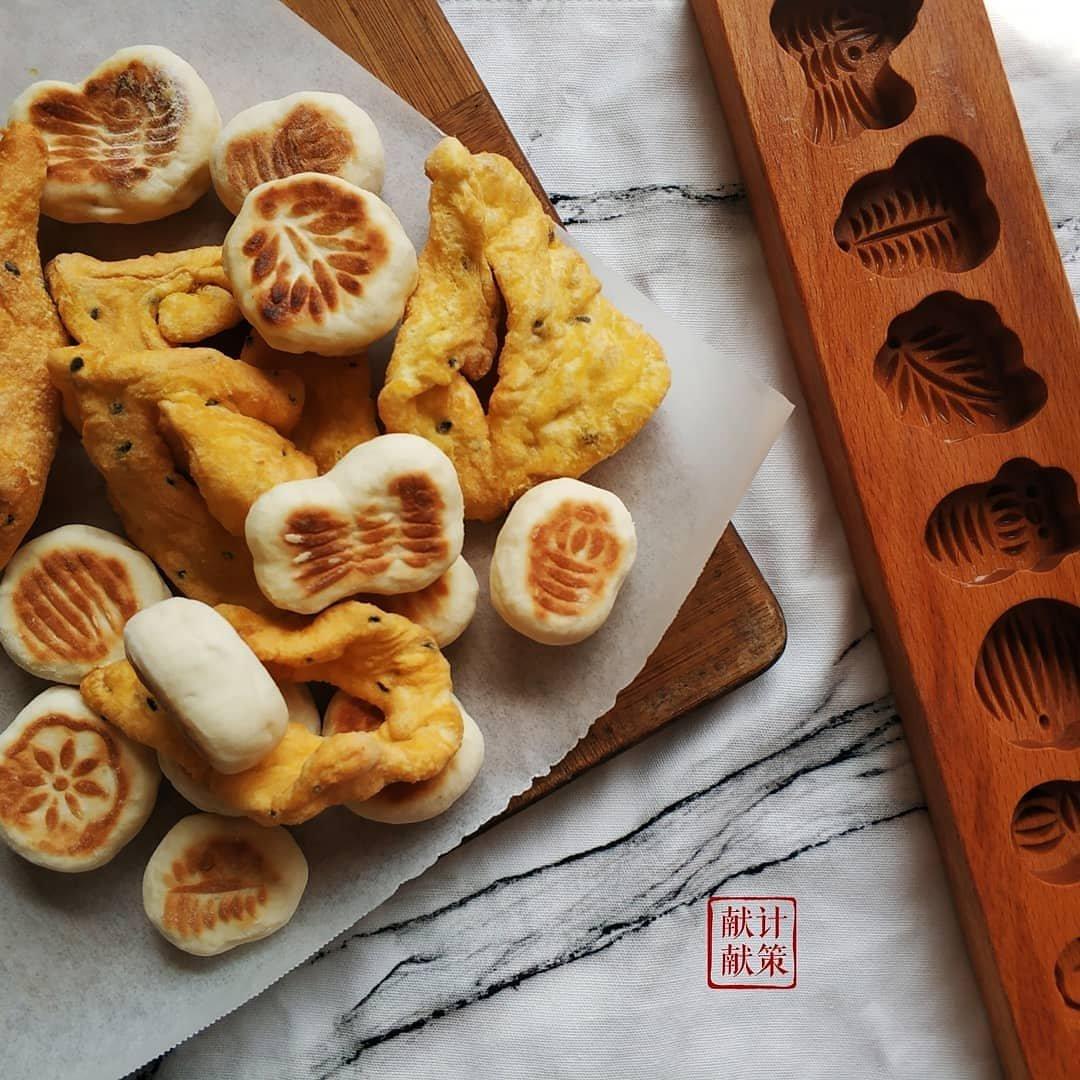 献计献策tintin做的七夕巧果