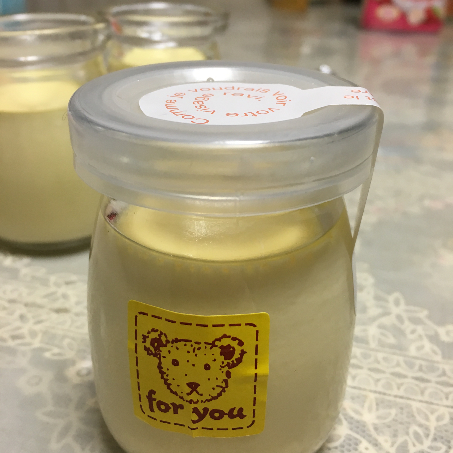 Crèmebrulée。法式烤布雷。焦糖布丁。