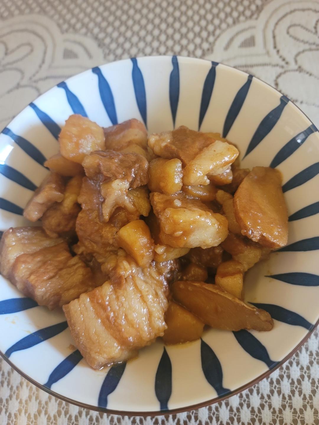 土豆烧肉