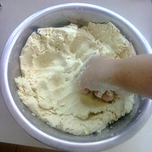 家乡红薯面油糕的做法 步骤4