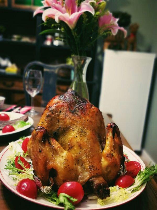 【曼食慢语】百里香黄油烤鸡