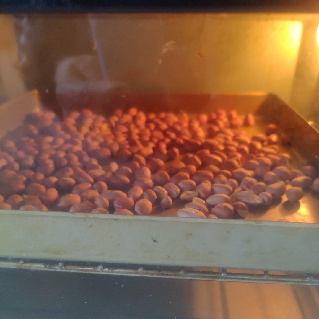 烤箱版烤花生米