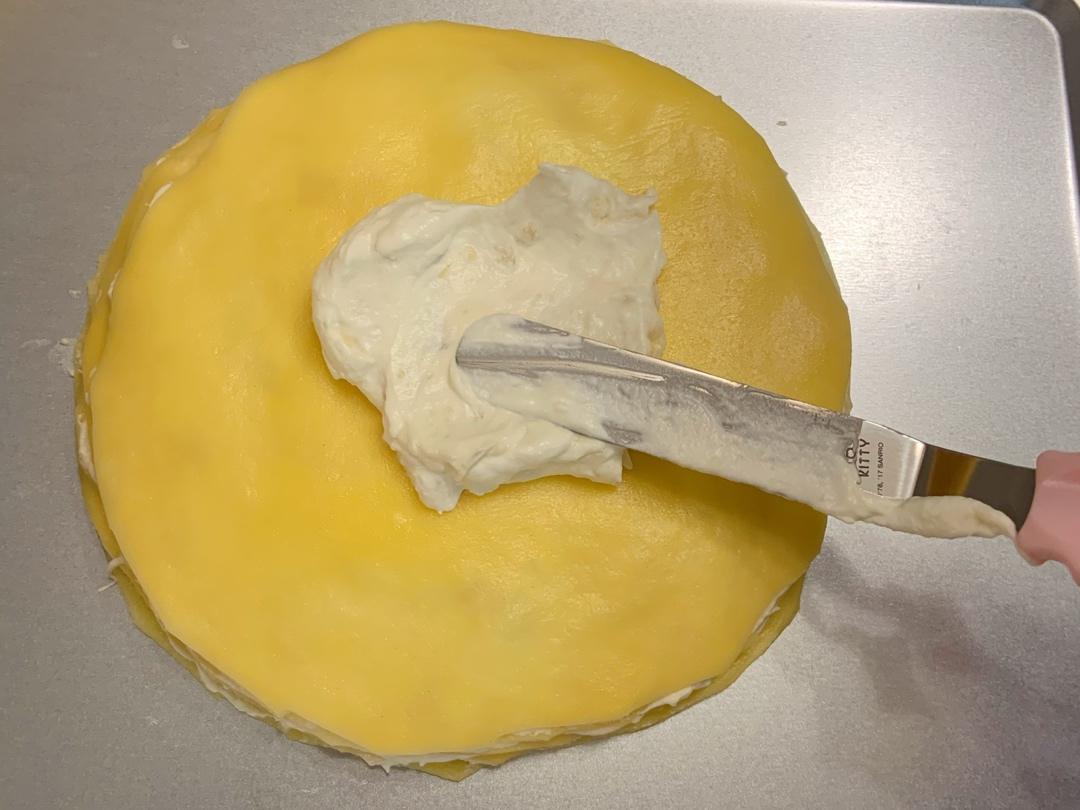 榴莲千层（超软糯蛋皮配方٩( ᐛ )و