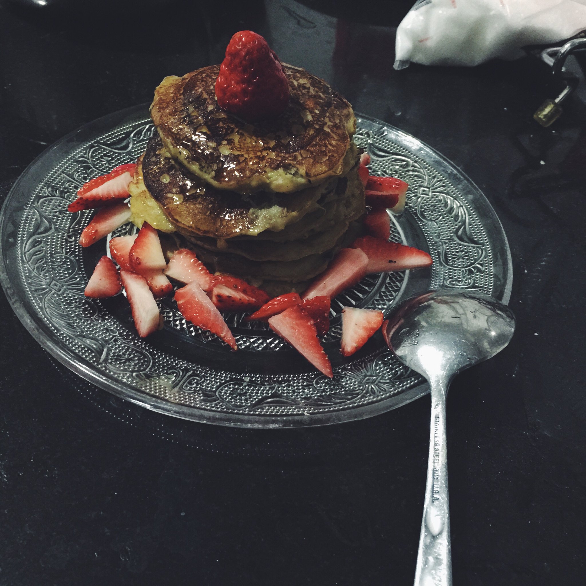 香蕉牛奶小煎饼