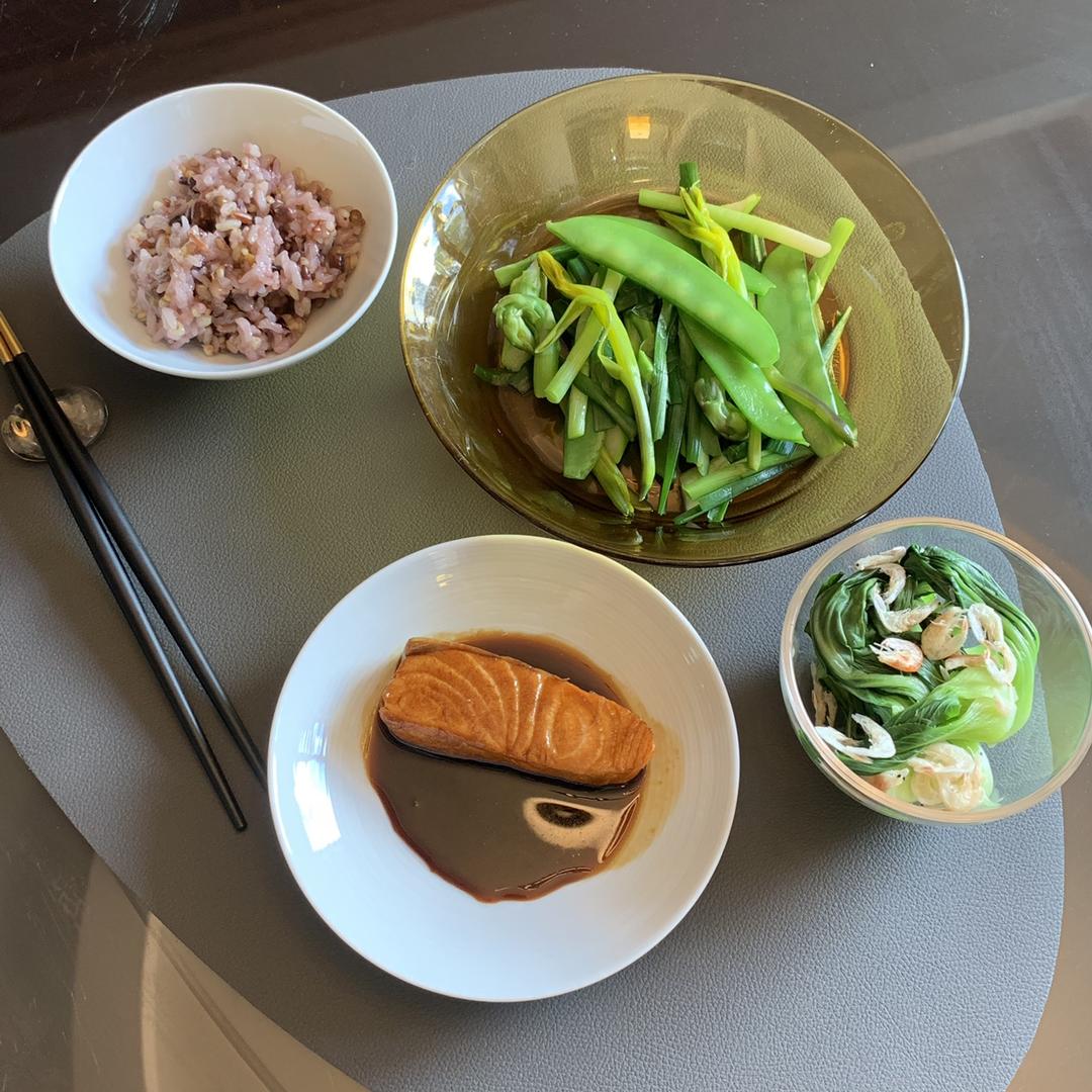 中式照烧三文鱼，即使全熟也好吃【喃猫料理日常】