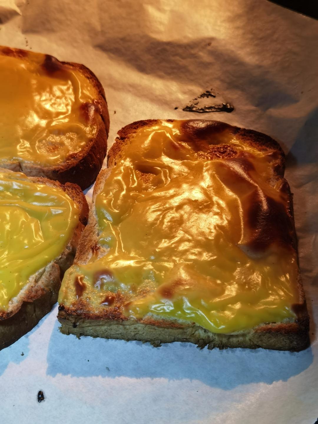 零失败快手岩烧乳酪(熔岩吐司)十分钟网红早餐，好吃哭