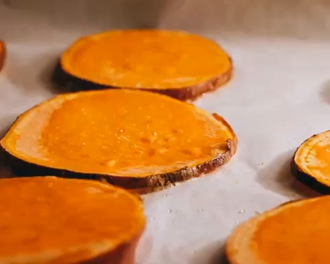 秋天的味道 烤红薯片-北鼎烤箱版的做法