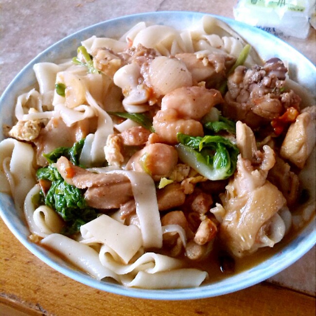 云淡风轻coco做的大杂烩面