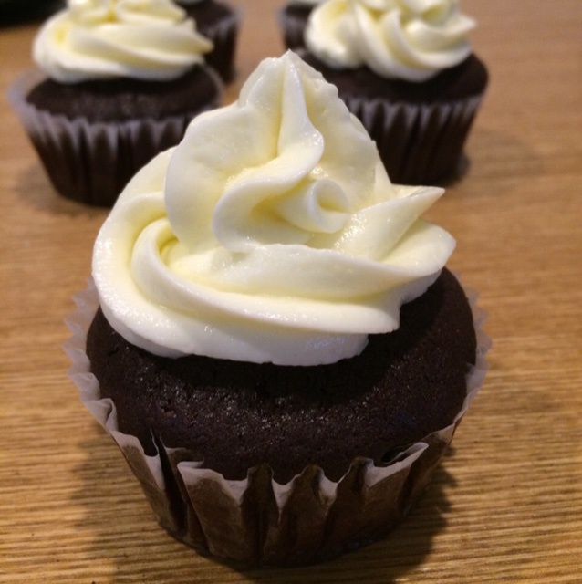 传统红丝绒杯子蛋糕（极软无泡打粉）Red velvet cupcake