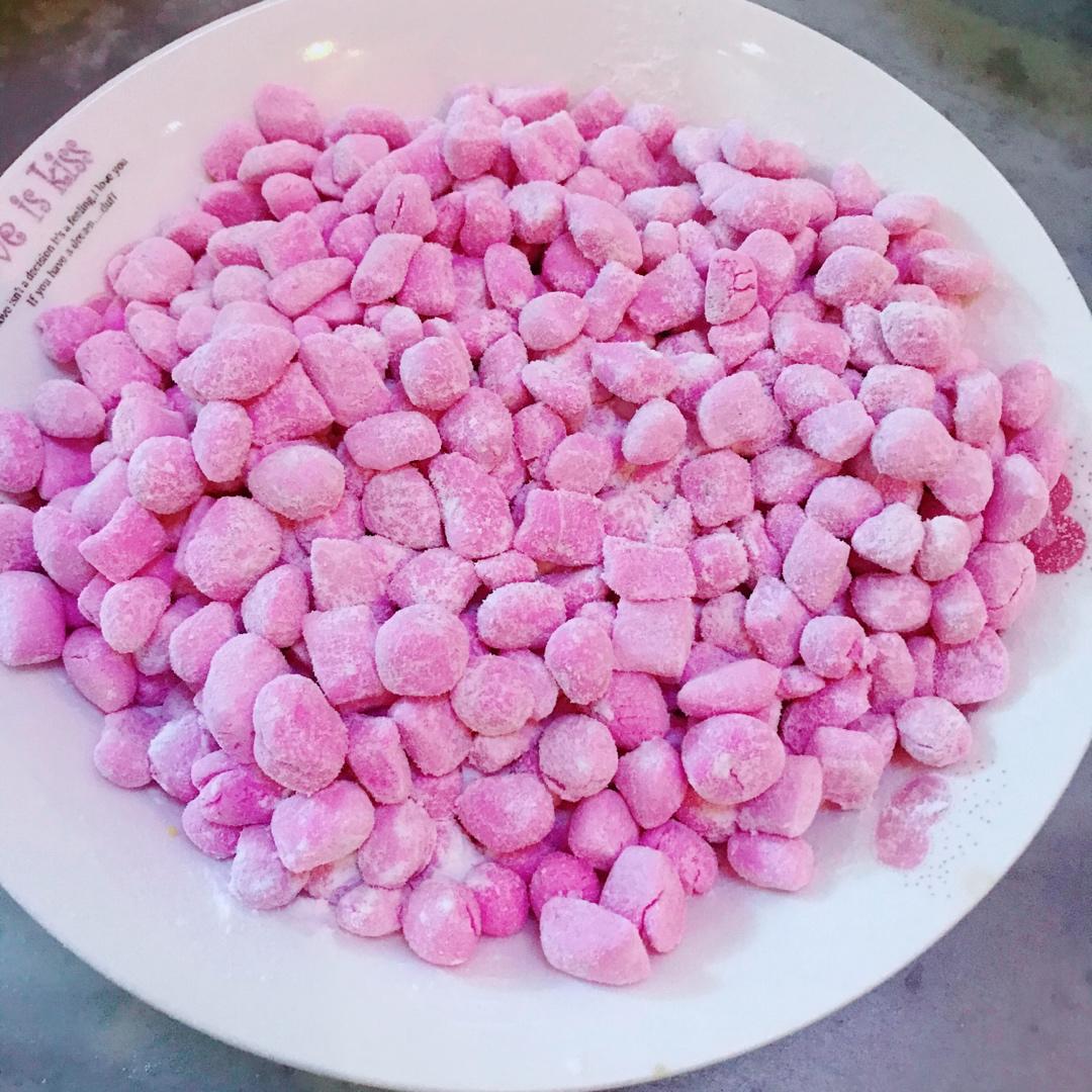 彩色芋圆