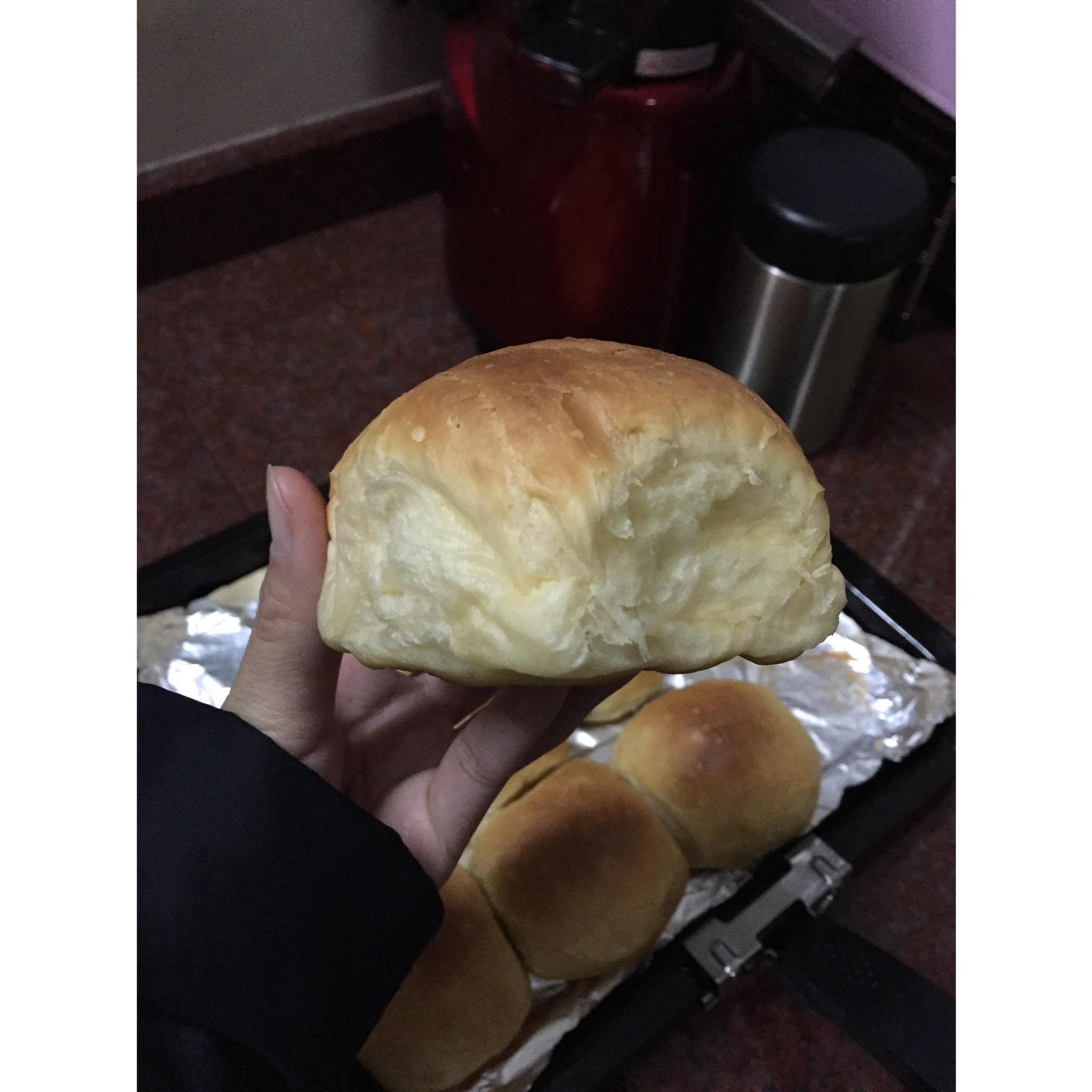 奶油大排包:( 消耗淡奶油的不二选择