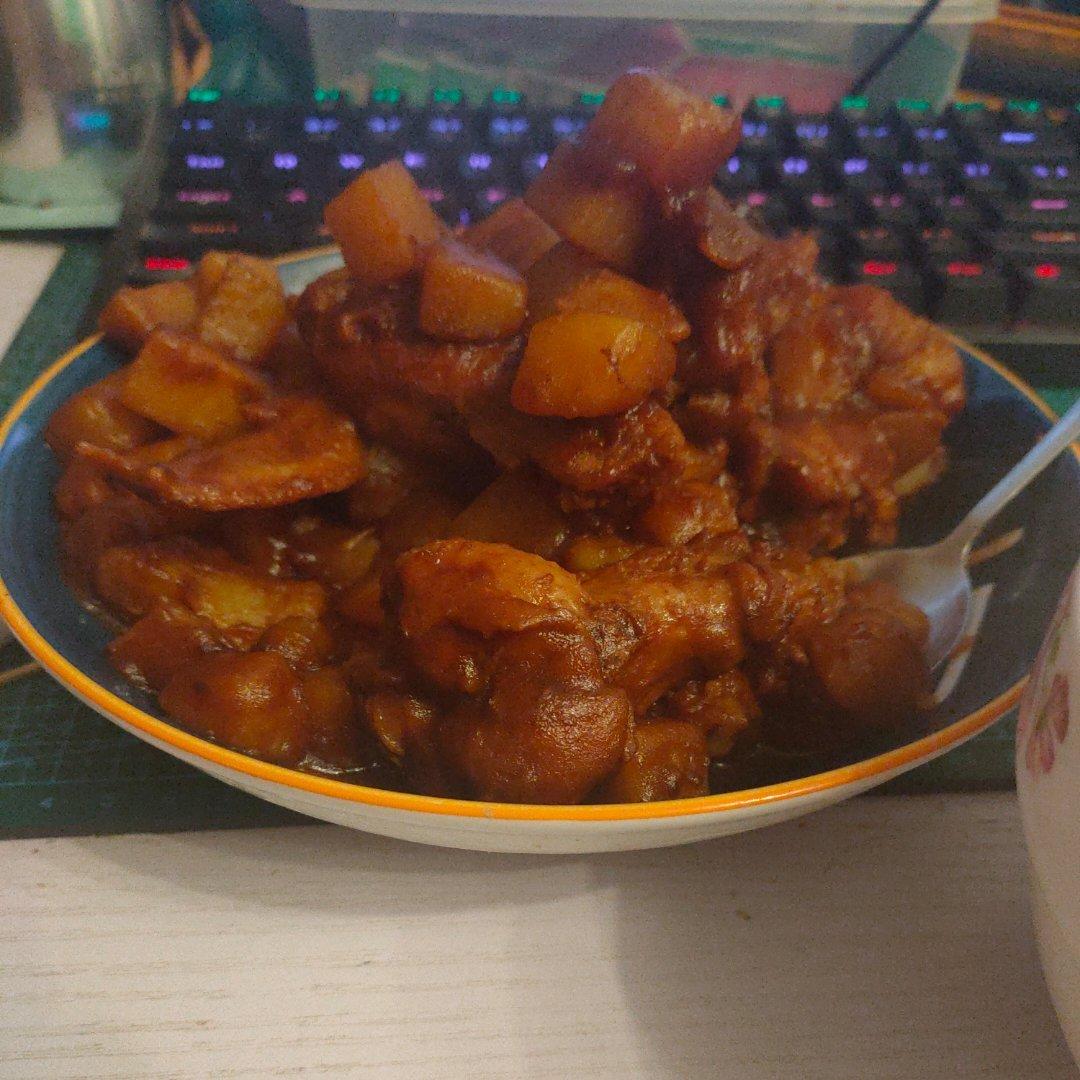 照烧土豆鸡翅根