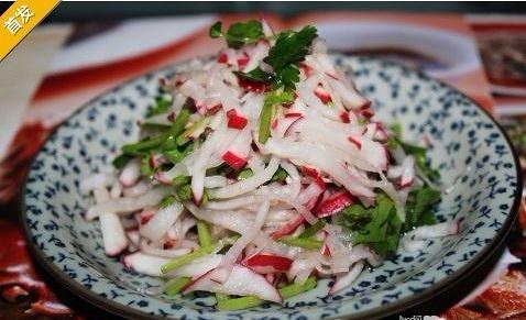 凉拌萝卜丝的做法