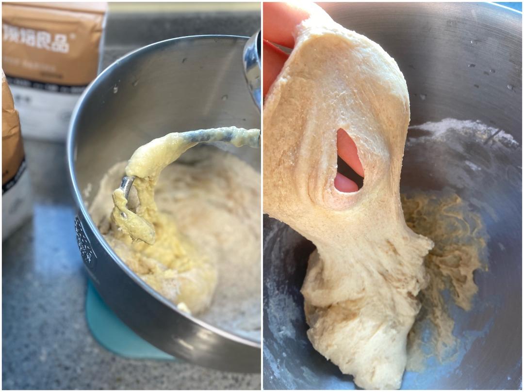 纯奶手撕吐司的做法 步骤1