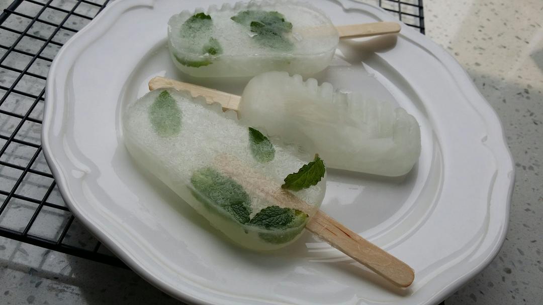 柠檬蜂蜜薄荷冰棒的做法