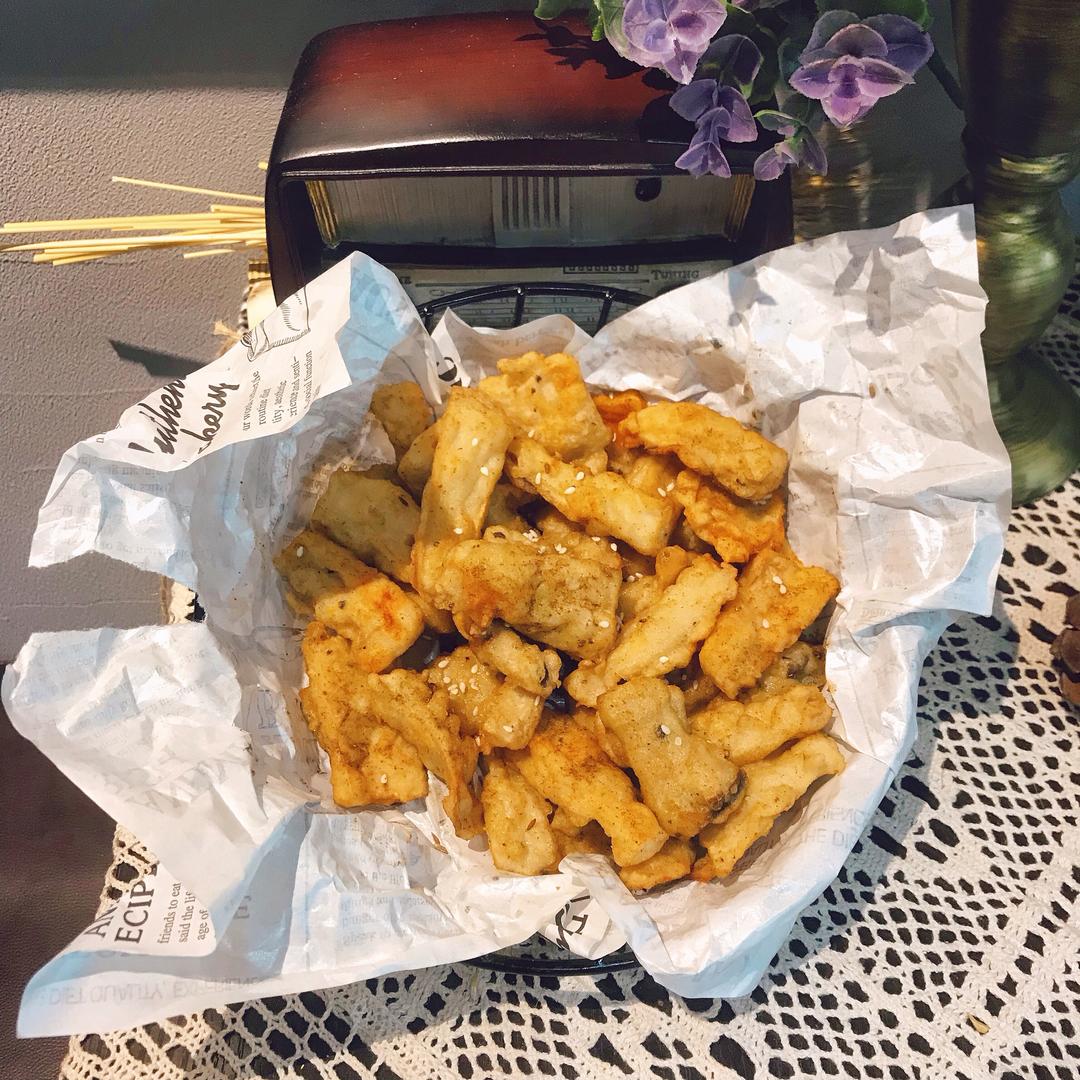 香酥杏鲍菇的做法