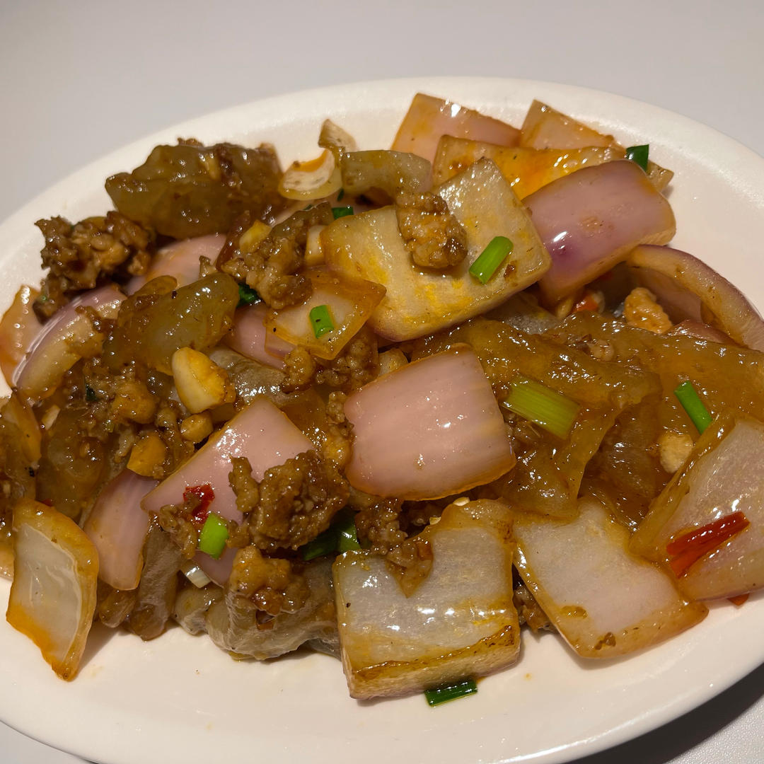 🔥比红烧肉还好吃的红薯粉圆子，你吃过吗❗️