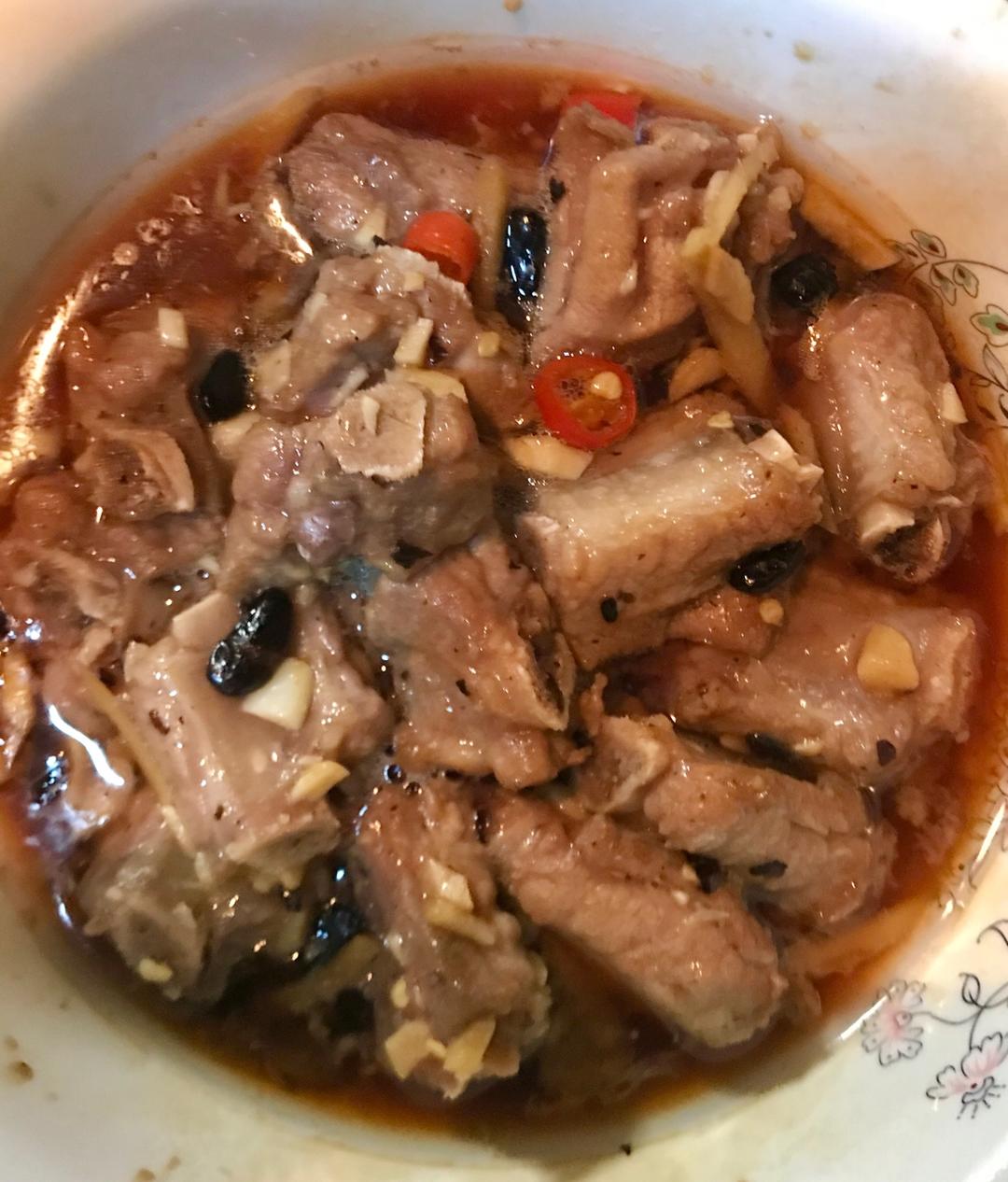 比糖醋排骨还好吃的蒸排骨（豉汁排骨电饭煲版，超级简单快手菜）