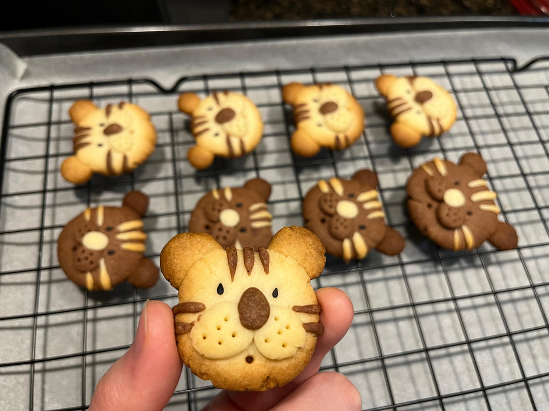 狮子 • 老虎 塑形小饼干