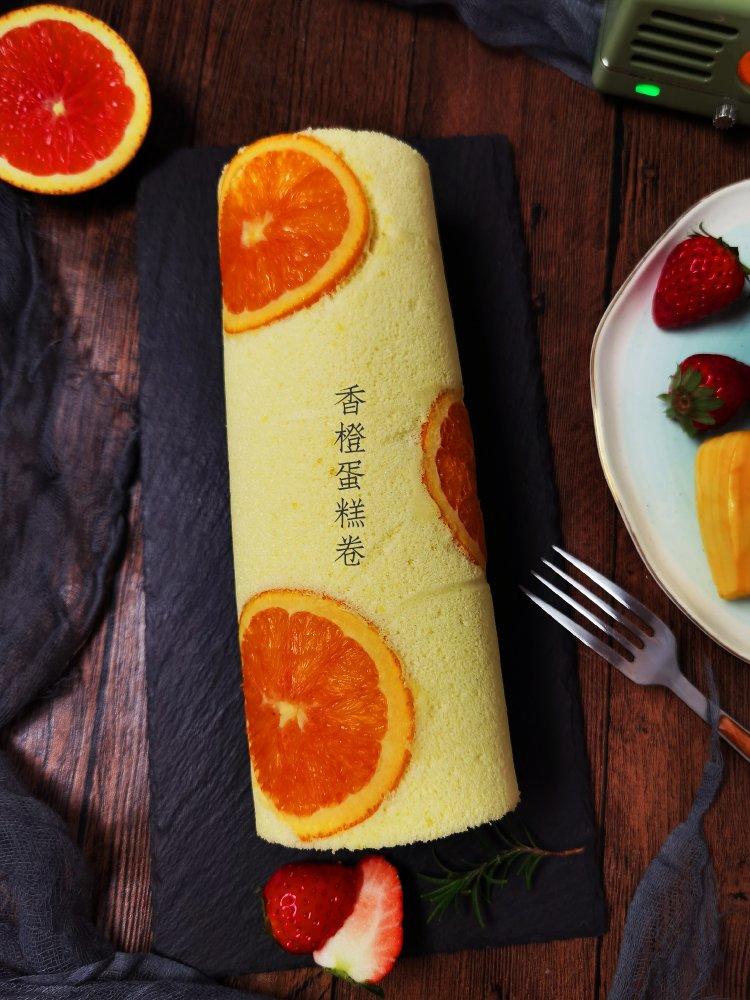 橙香蛋糕卷