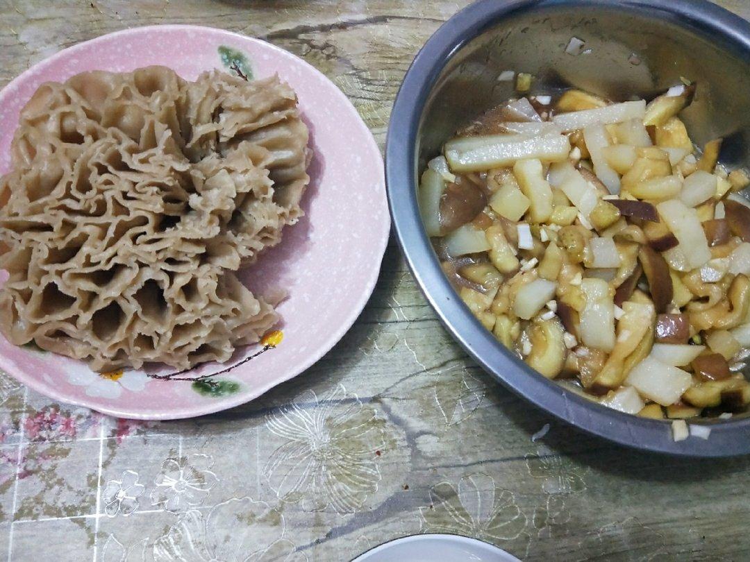 凉拌茄子土豆（饭菜一锅出）