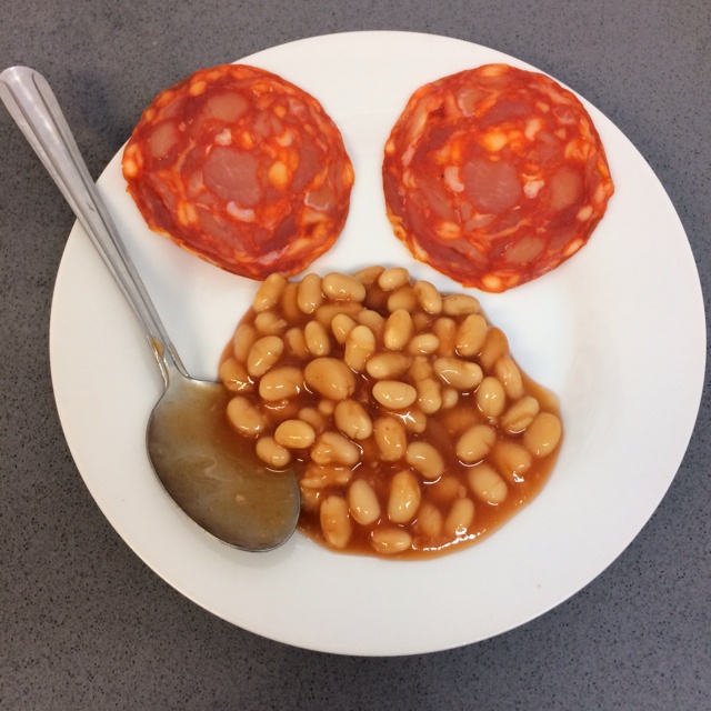 简易版英式早餐