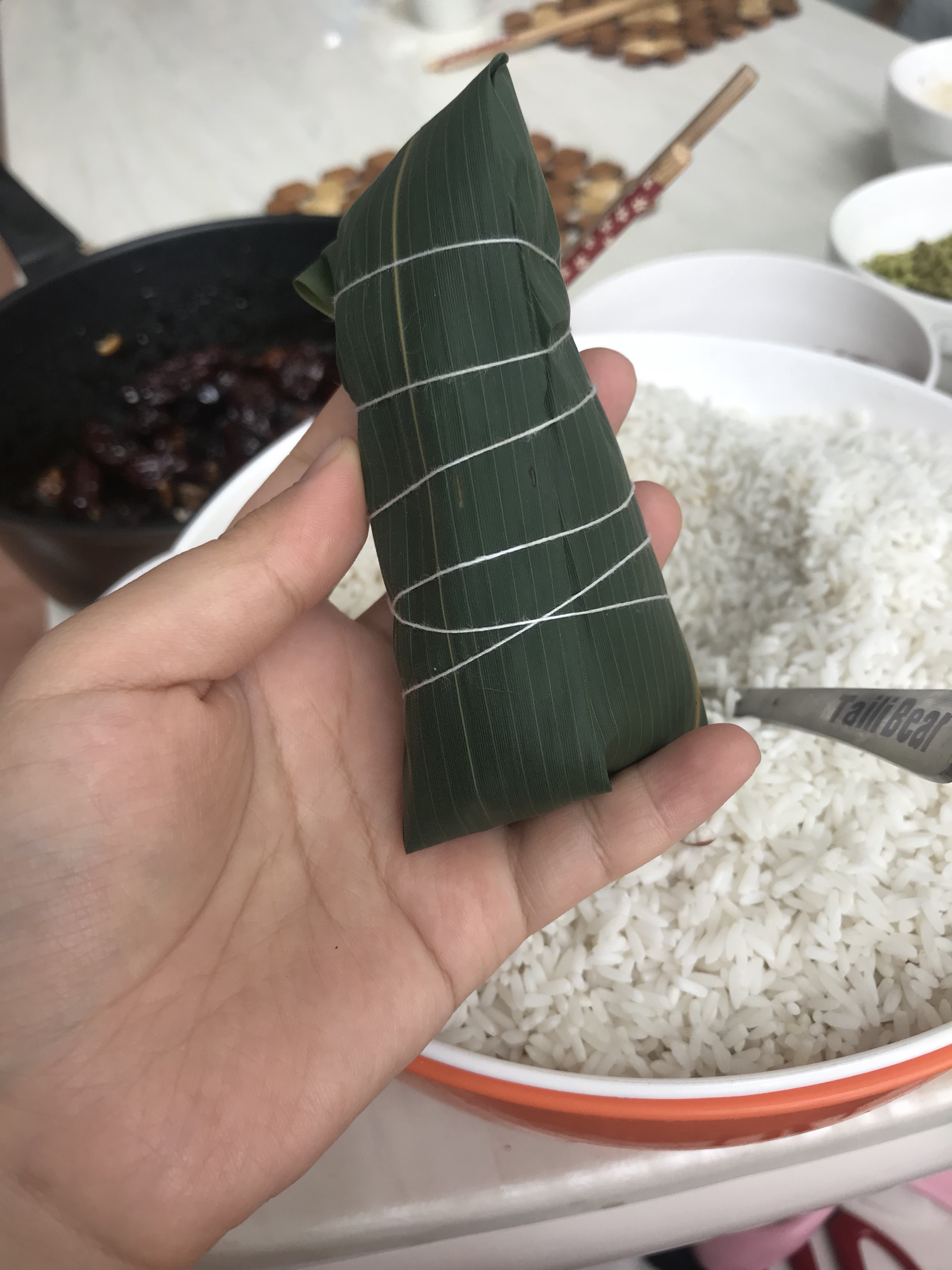 自制蜜枣粽子