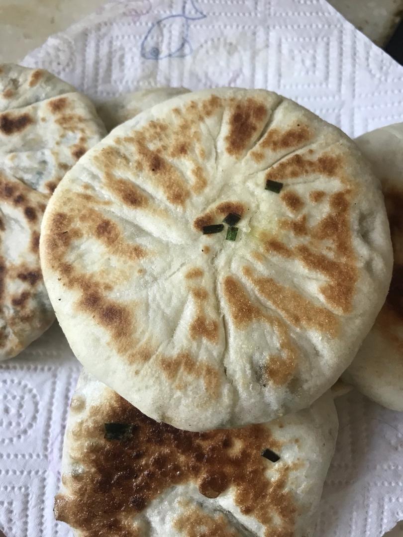发面韭菜饼