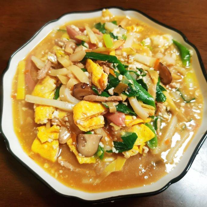 乖巧新手做的嵊州豆腐年糕