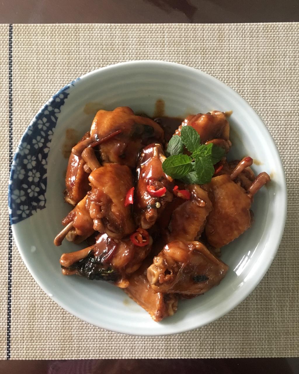 泰式罗勒鸡翅