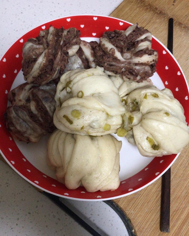豆沙花卷
