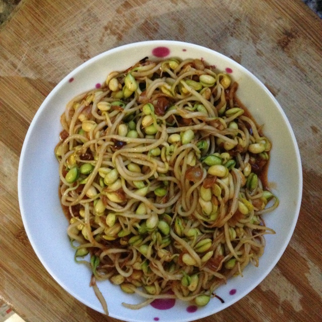 炒豆芽
