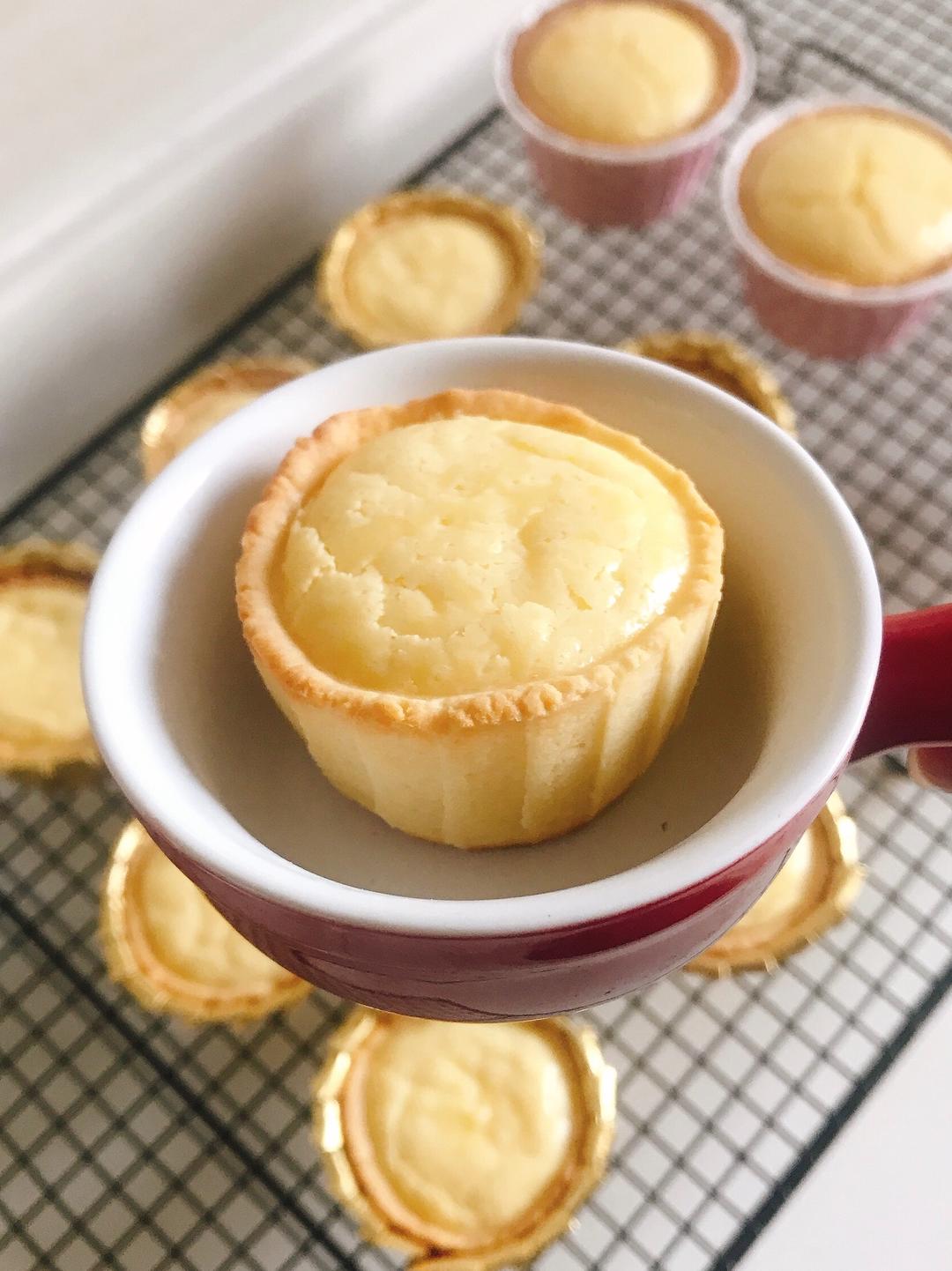 🥛厚奶油芝士塔🥧一口就❤️上的做法