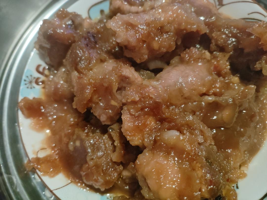 干滑肉的做法