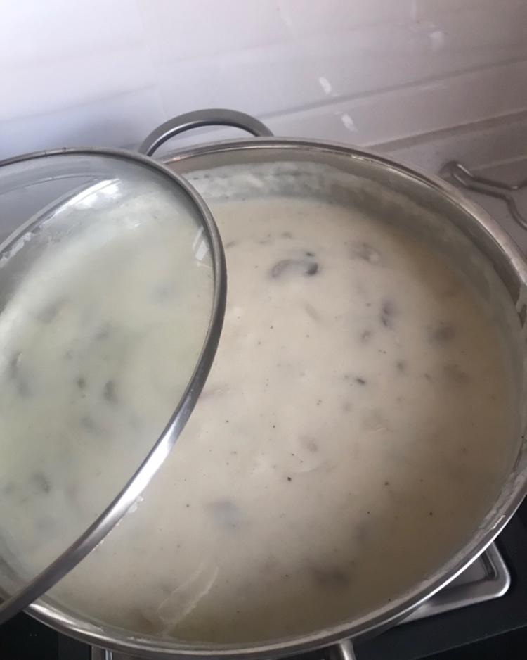 奶油鸡茸蘑菇汤（必胜客同款）