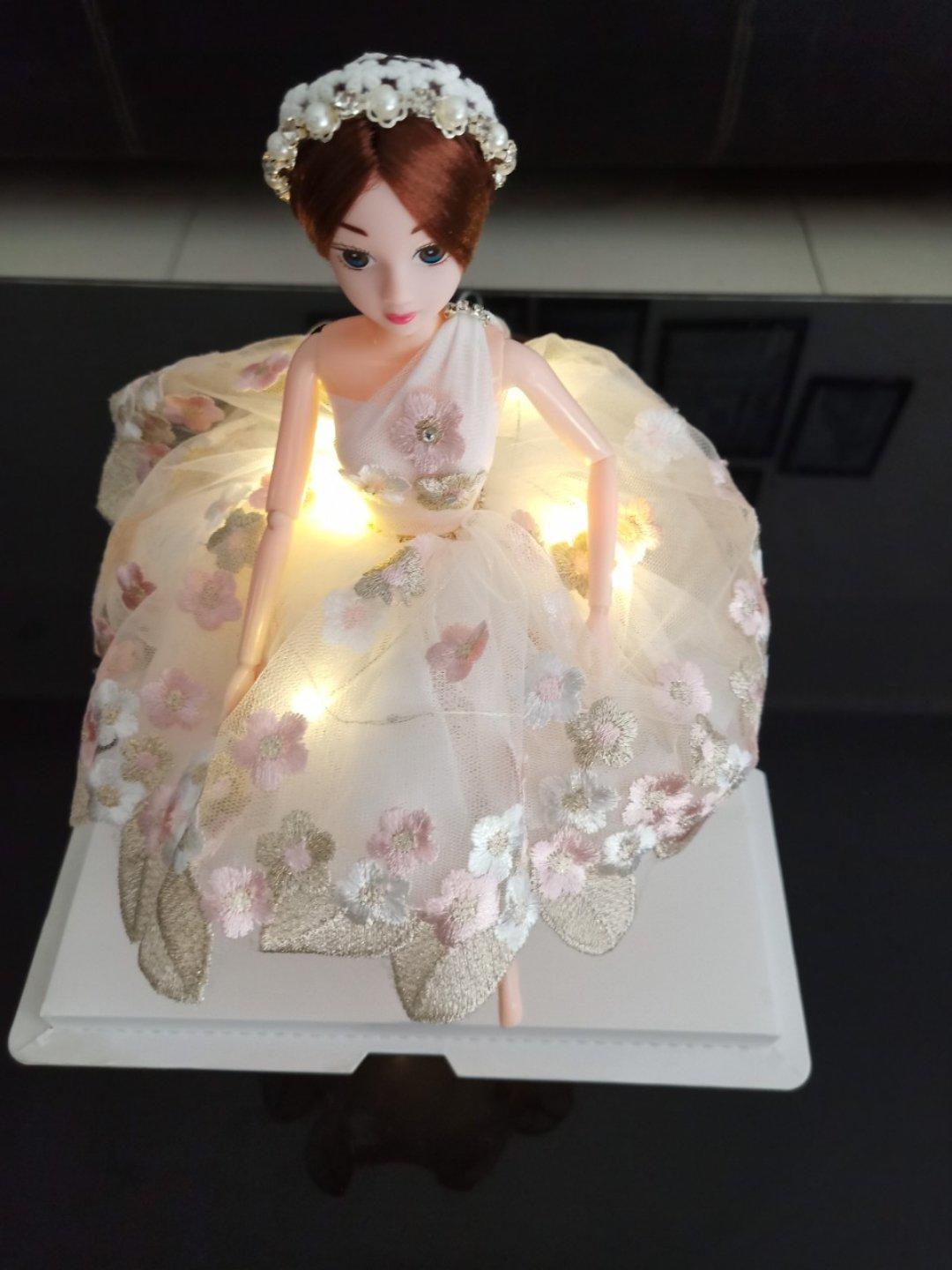 手机用户9995_t0vs做的婚纱娃娃蛋糕