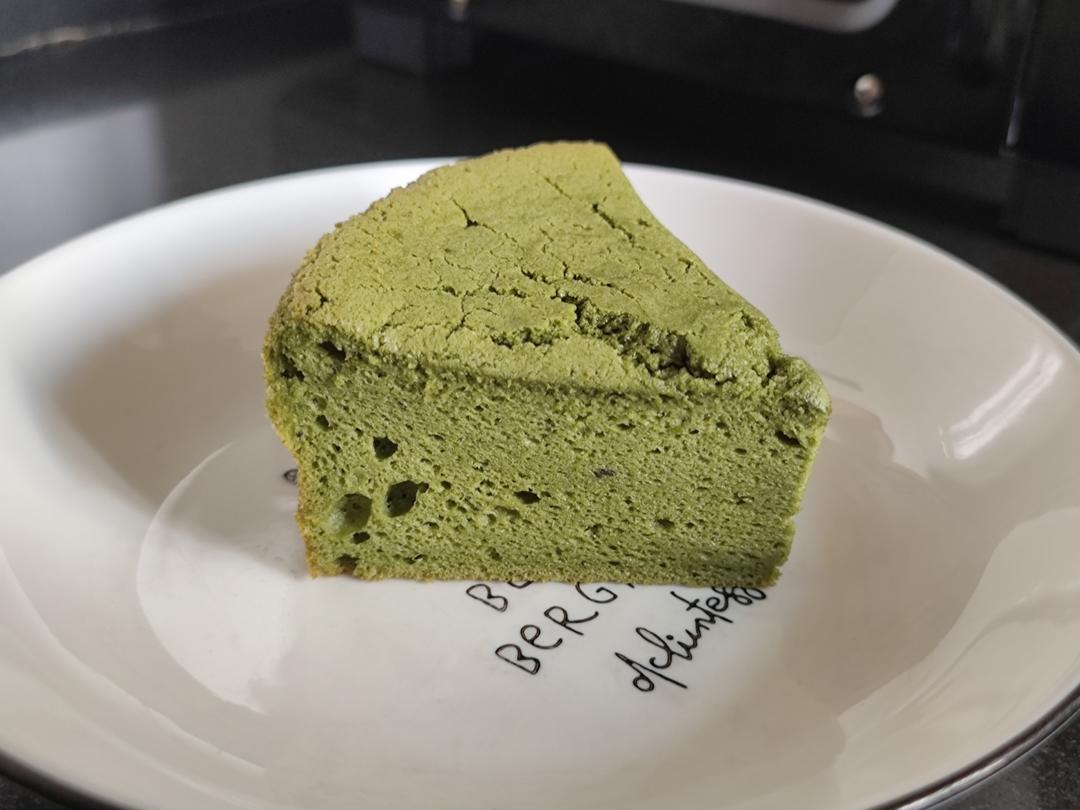 六寸抹茶戚风蛋糕