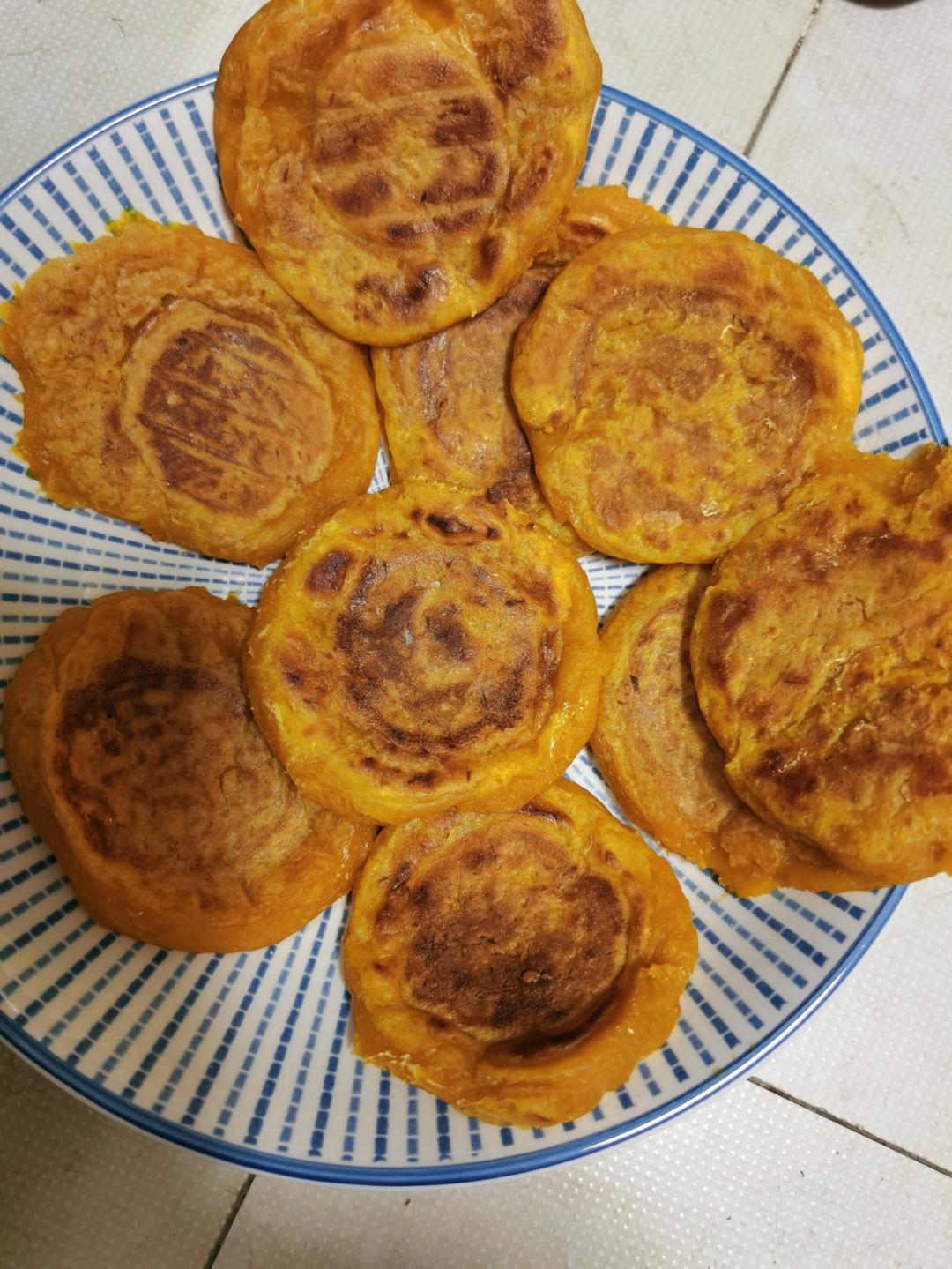 南瓜糯米饼