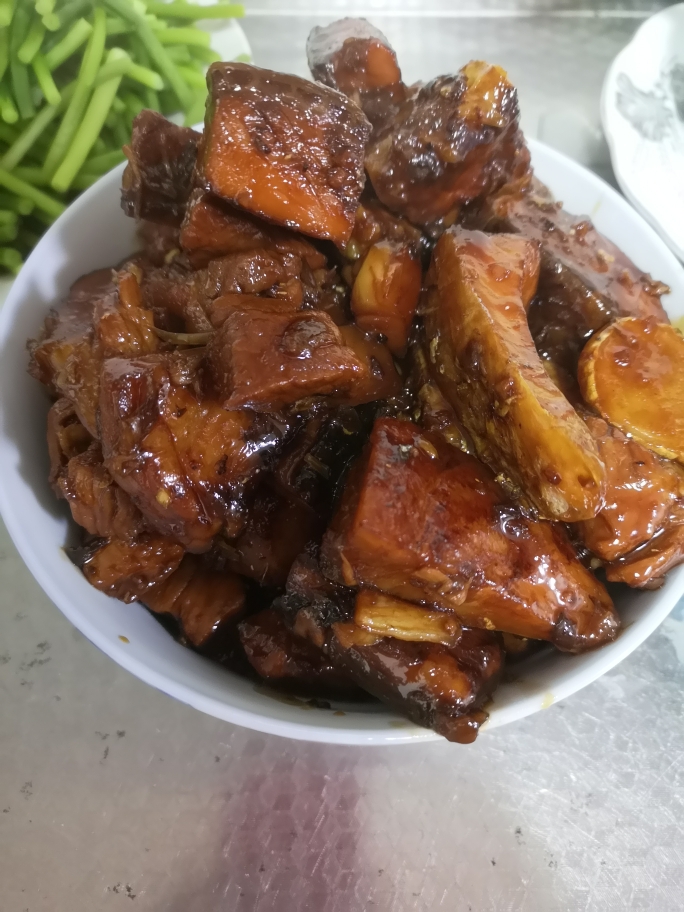 咸鱼烧肉（下饭菜）