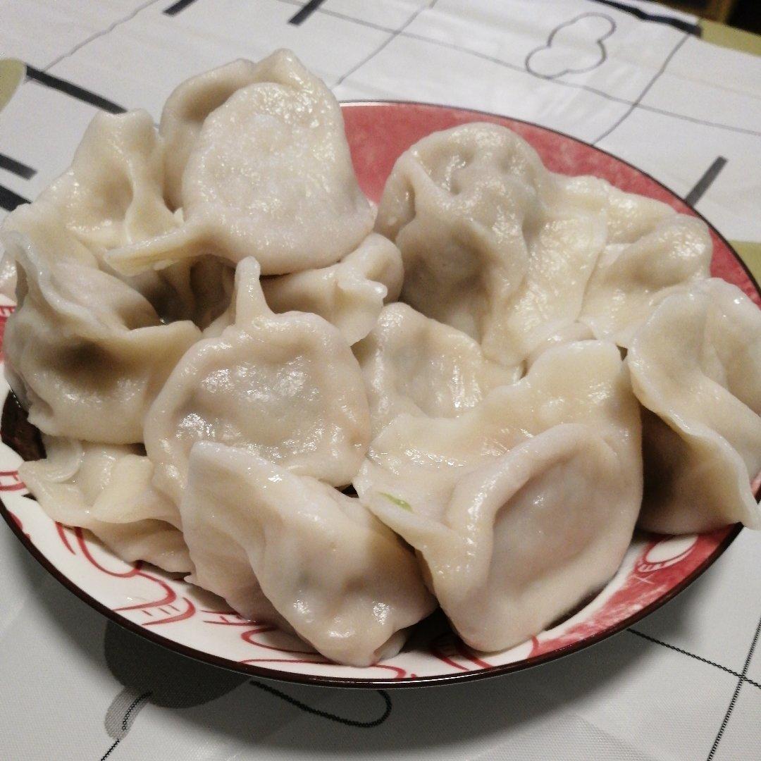 圆白菜猪肉馅饺子