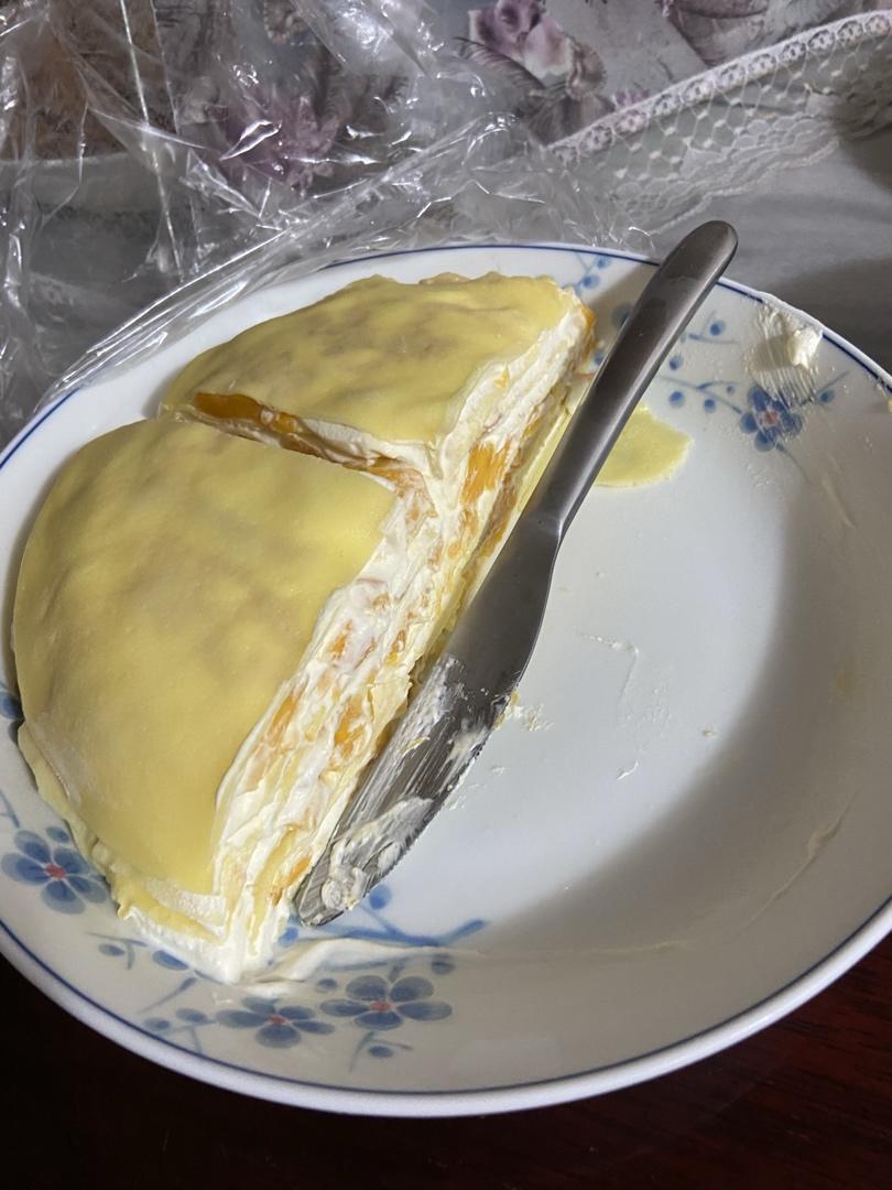 芒果千层蛋糕，100%成功告别煎皮无能