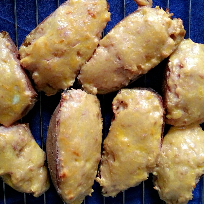 芝士奶油焗红薯