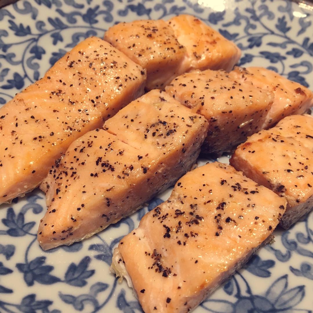 香煎三文鱼
