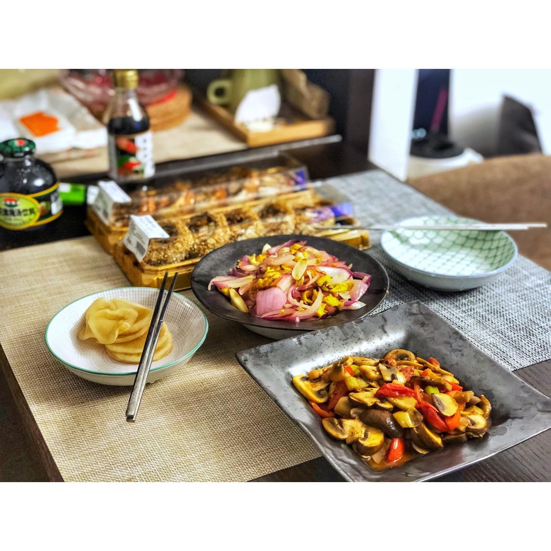 口蘑也可以超下饭