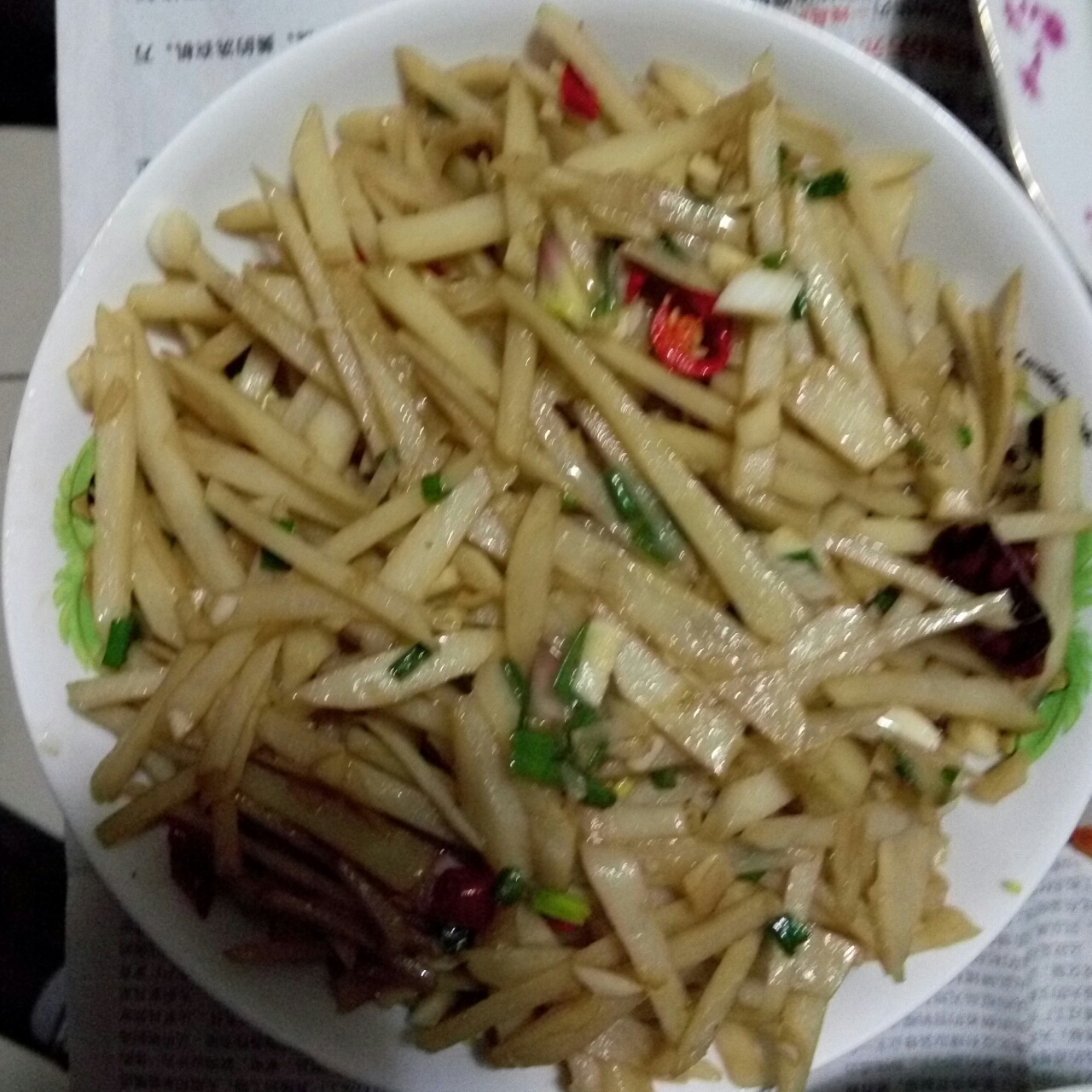 炒土豆丝