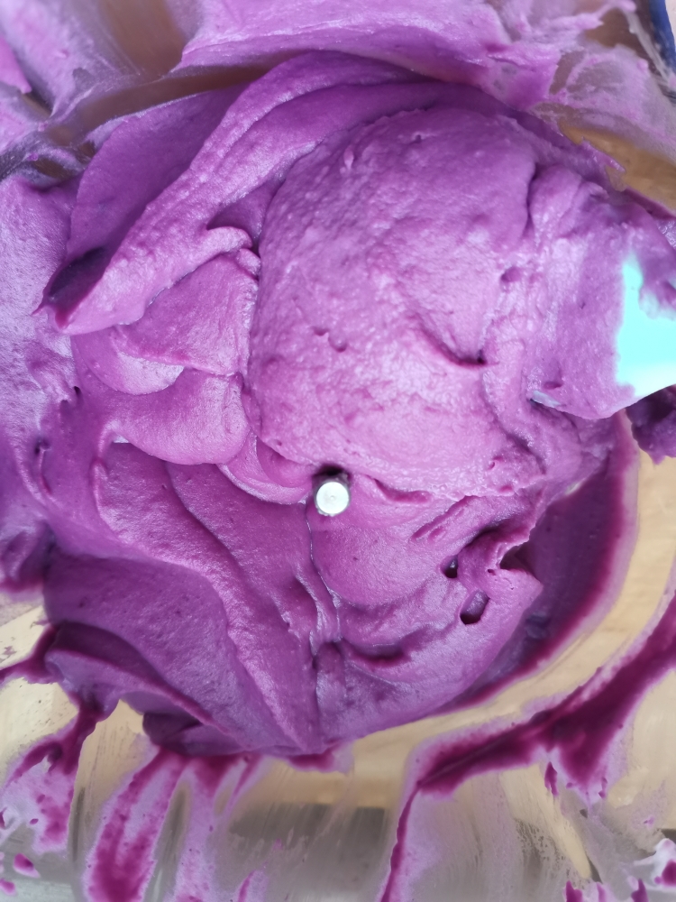纯素生日诞糕/紫薯素酸乃巧克力夹心蛋糕🍰/减油减糖无反式脂肪，无动物奶油的做法 步骤11