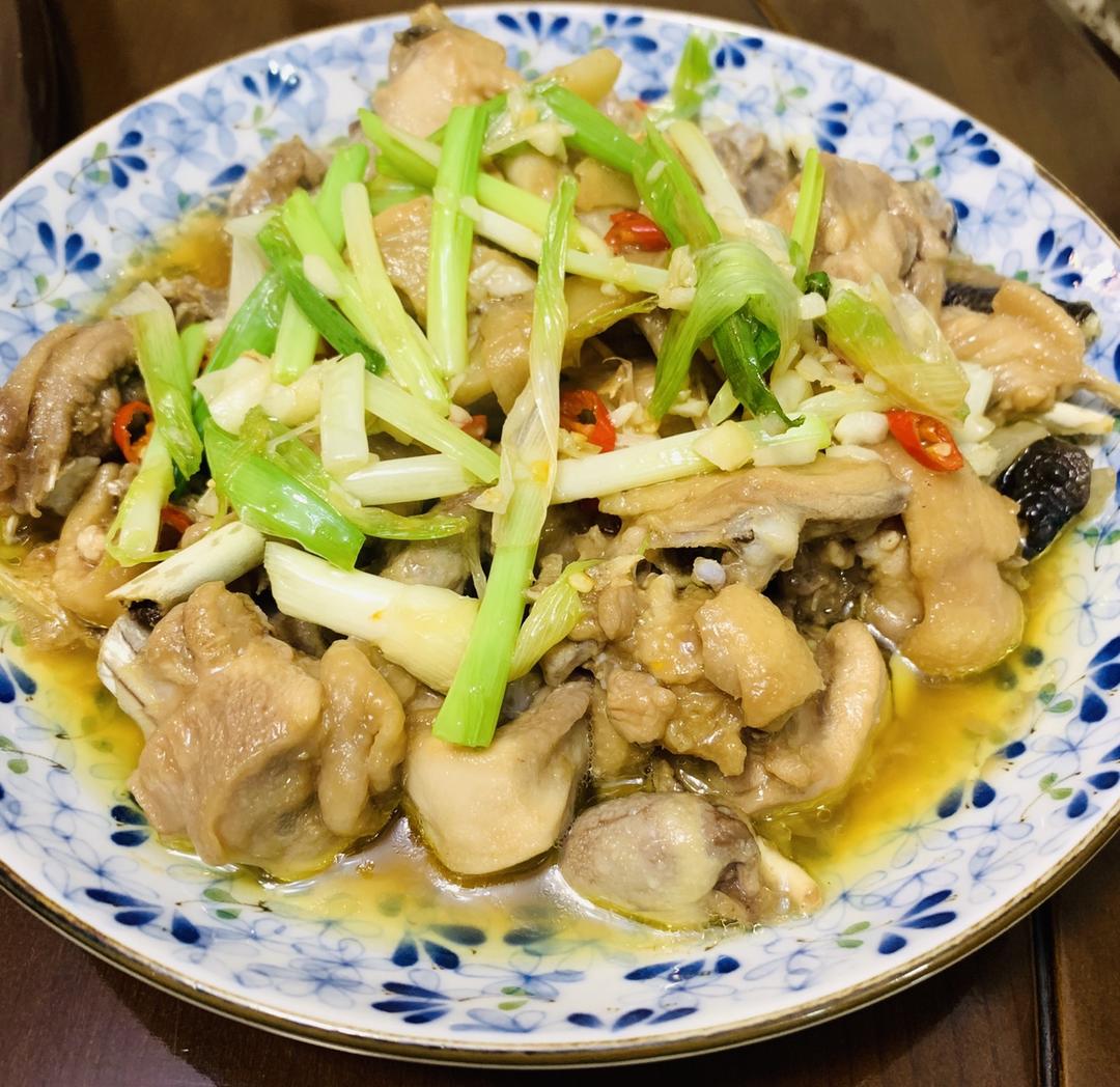 姜葱炒鸡