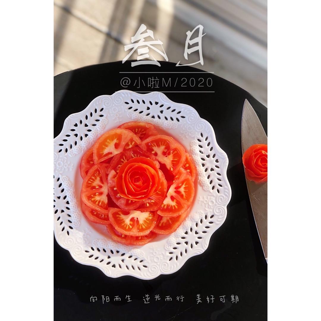 花开富贵-糖拌西红柿