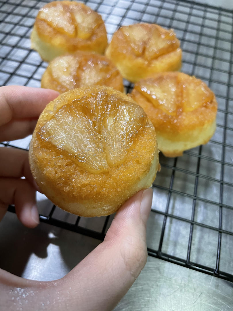 日式菠萝反转蛋糕Pineapple upside-down cake